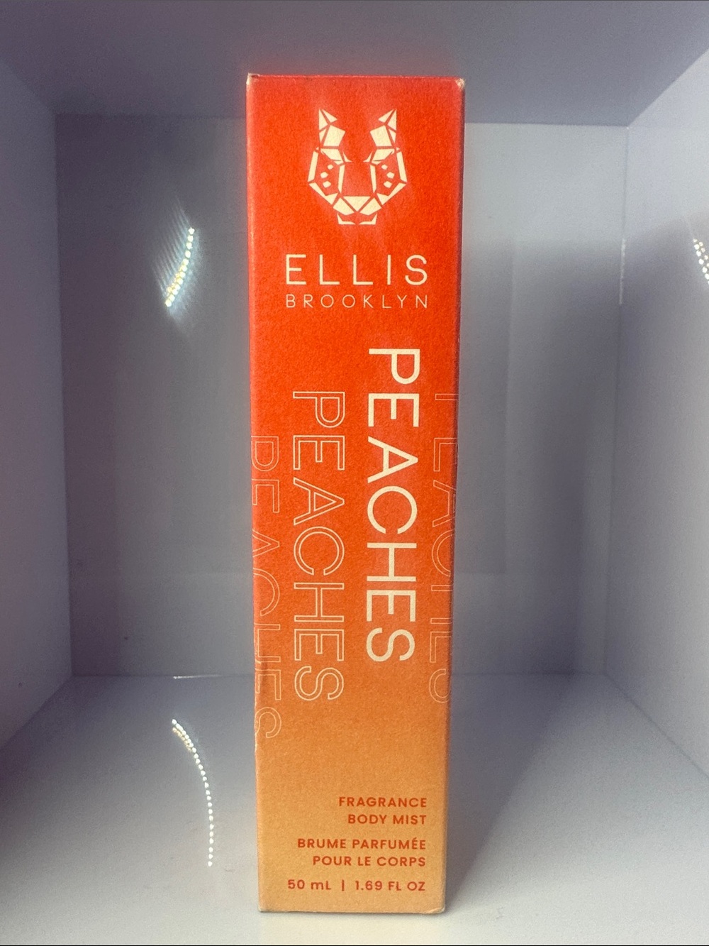 Ellis Brooklyn Peaches Fragrance Body Mist - Peach/Orange